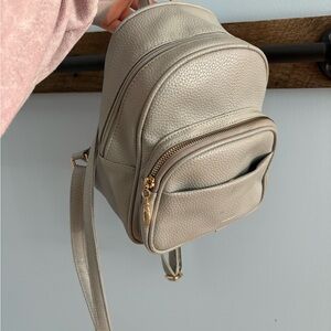 Stylish Gray Backpack for Women
